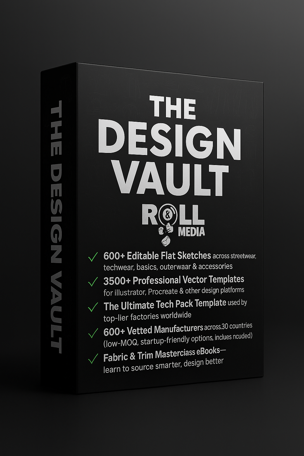 DESIGN VAULT - Flat Vector Sketch Bundle